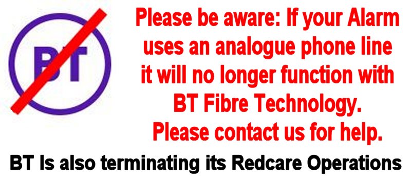 BT Fibre Technology upgrade with County Alarms in Southern England